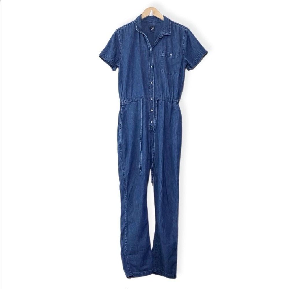 GAP Denim Jumpsuit